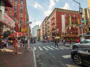 Manhattan şehir hayatında gün zaman