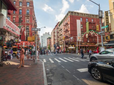 Manhattan şehir hayatında gün zaman