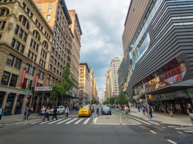 Manhattan şehir hayatında gün zaman