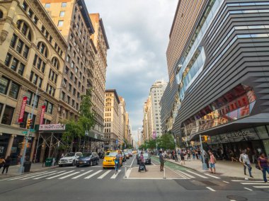 Manhattan şehir hayatında gün zaman
