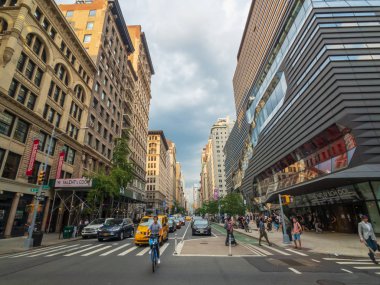 Manhattan şehir hayatında gün zaman