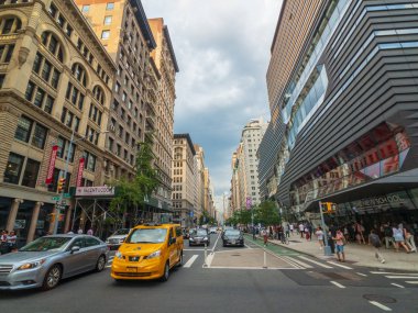 Manhattan şehir hayatında gün zaman