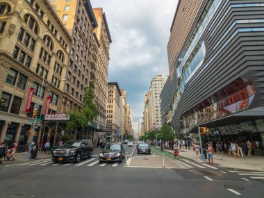 Manhattan şehir hayatında gün zaman