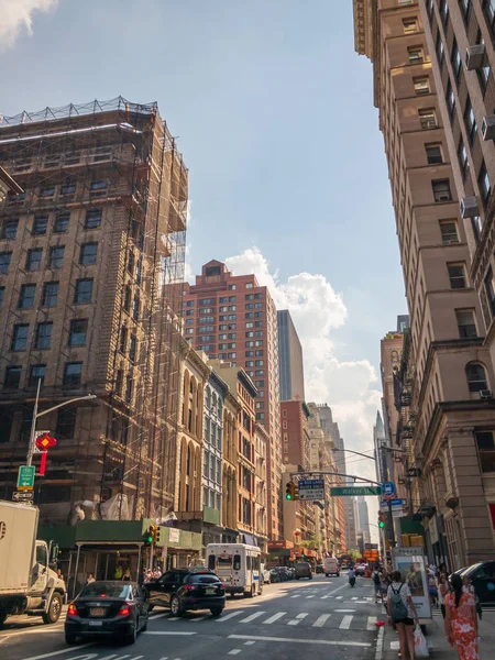 Manhattan şehir hayatında gün zaman