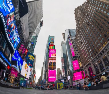 Time Square gün zaman cityscape
