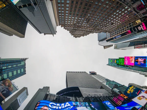 Time Square gün zaman cityscape — Stok fotoğraf