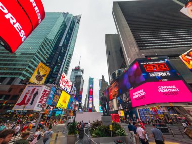 Time Square gün zaman cityscape