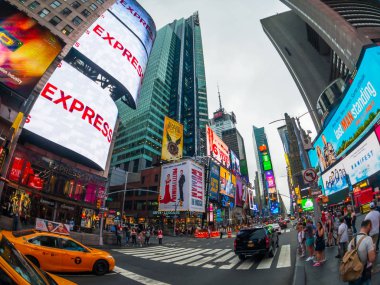 Time Square gün zaman cityscape