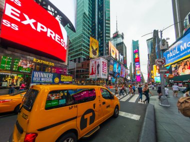 Time Square gün zaman cityscape
