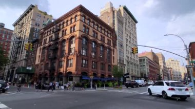 Manhattan şehir hayatında gün zaman