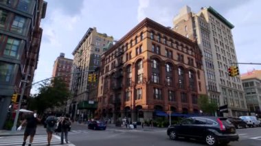 Manhattan şehir hayatında gün zaman