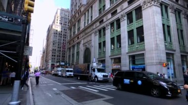 Manhattan şehir hayatında gün zaman