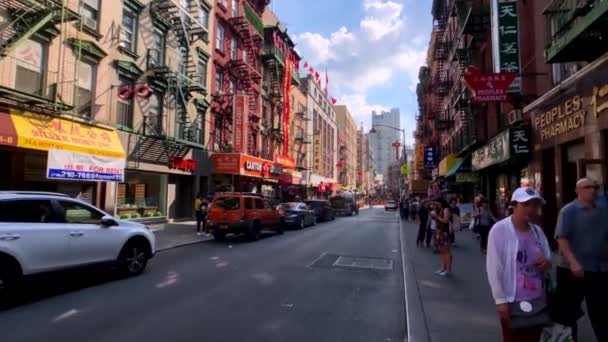 Panorama de la ciudad de China durante el día — Vídeo de stock