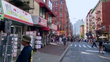 Manhattan şehir hayatında gün zaman