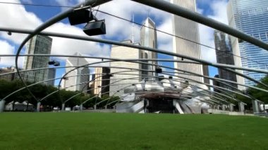 Gün zaman Jay Pritzker Pavyonu Panorama