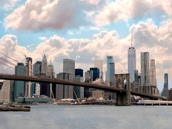 Νέα Υόρκη Μανχάταν Skyline — Φωτογραφία Αρχείου