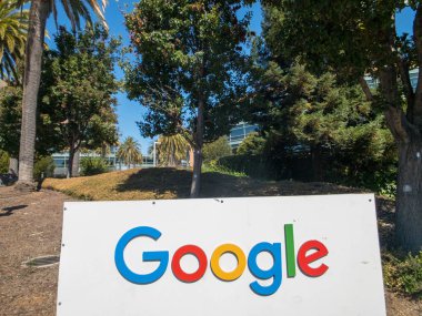 Google logosu Googleplex Genel Müdürlük Merkez Ofis