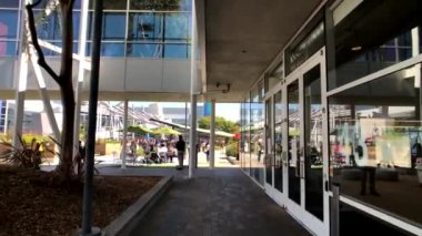 Googleplex açık havada çalışan işçilerin Merkez Merkez