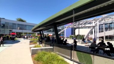Googleplex açık havada çalışan işçilerin Merkez Merkez