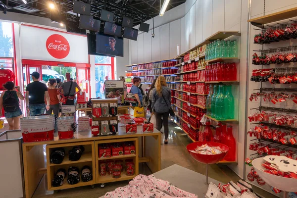 Loja de marca Coca-cola na Las Vegas Strip — Fotografia de Stock