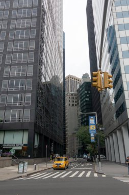 Manhattan şehir hayatında gün zaman
