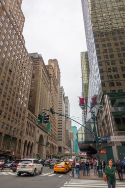 Manhattan şehir hayatında gün zaman