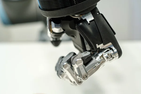 Robot ręka makro zbliżenie — Zdjęcie stockowe