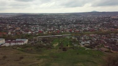 Nisan ayında Pyatigorsk Hava peyzaj