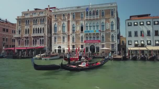 Vista de los monumentos de Venecia — Vídeo de stock