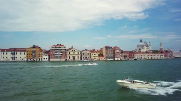 View of Venice landmarks — Stock Video