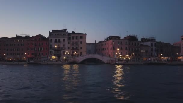 Vista de los monumentos de Venecia — Vídeo de stock