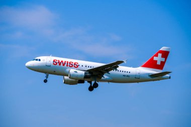 İsviçre havayolları uçak iniş gün zaman Uluslararası Havaalanı için hazırlanıyor