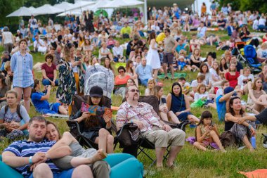 Kolomenskoe Park'taki Uluslararası Caz Festivali 