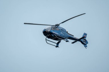 Uluslararası havaalanına helikopter indi