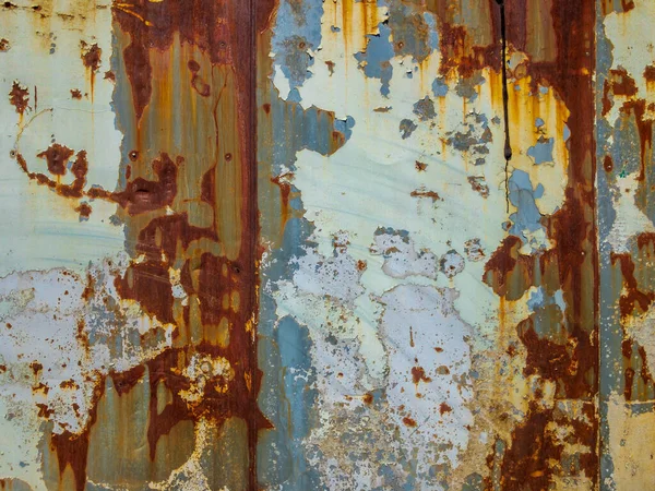Rusty vägg struktur bakgrund — Stockfoto