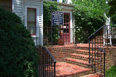 STAUNTON, VIRGINIA  JUNE 28: Woodrow Wilson Presidential Library on June 28, 2006 in Staunton, Virgina. Wilson was the 28th President of the United States. clipart
