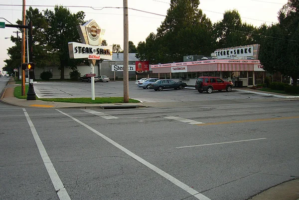 Springfield Missouri Septiembre Steak Shake Restaurante Comida Rápida Septiembre 2010 — Foto de Stock