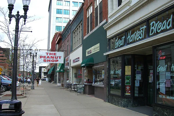 Lansing Michigan Nisan Downtown Depolar Üzerinde Nisan 2010 Lansing Otelde — Stok fotoğraf