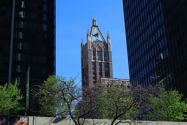 Chicago April Storstad Byggnader Och Arkitektur April 2010 Chicago Illinois — Stockfoto