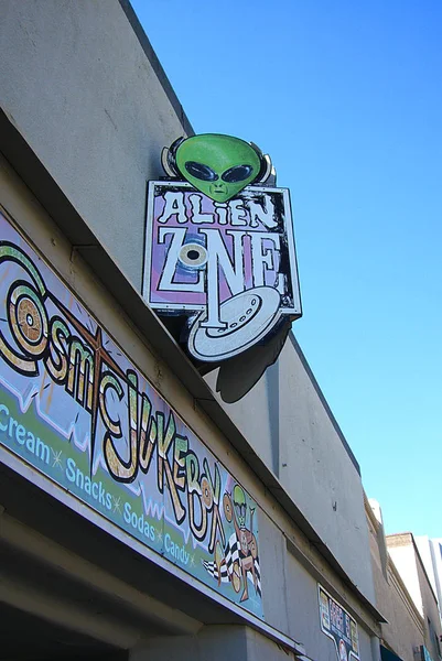 Roswell New Mexico Septembro Alien Zone Souvenir Shop September 2010 — Fotografia de Stock