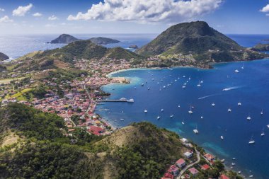 Iles des Saintes. Guadeloupe Fransız. Caribean Adası. Batı Hint Adaları.