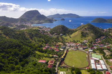 Iles des Saintes. Guadeloupe Fransız. Caribean Adası. Batı Hint Adaları.