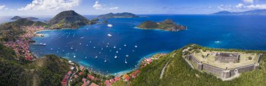 Iles des Saintes. Guadeloupe Fransız. Caribean Adası. Batı Hint Adaları.