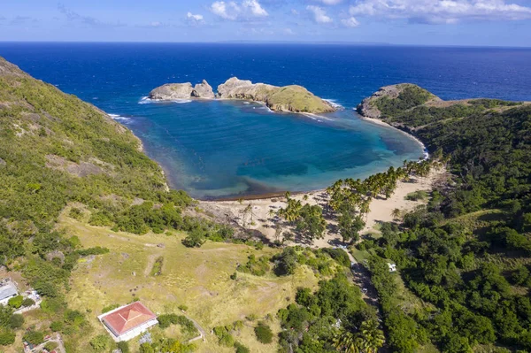 Les Îles Des Saintes Guadeloupe Française Île Des Caraïbes Indes — Photo