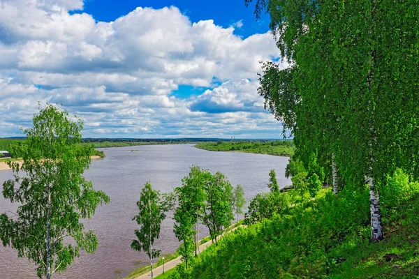 Vyatka river view — Stock Photo, Image