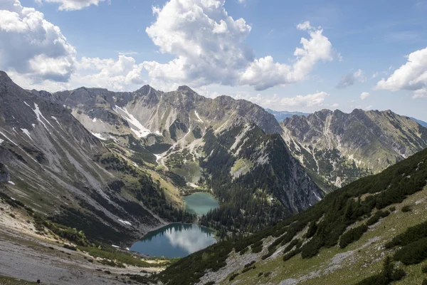 巴伐利亚的Soierngruppe峰 — 图库照片