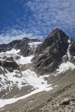 Kaunertal austria 'daki Watze Dağı 