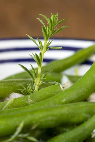 Salad French Beans — Stock Photo, Image