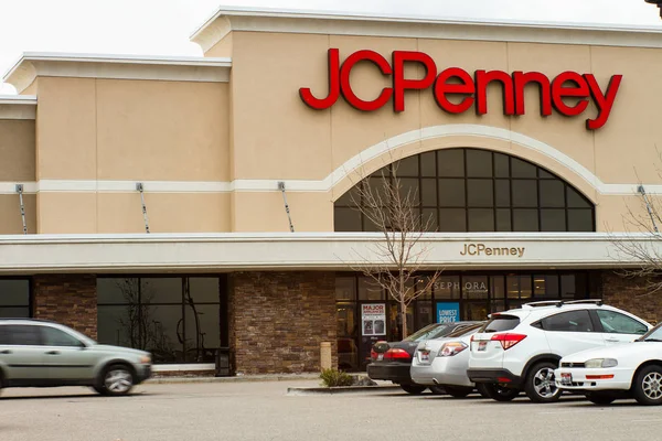 Nampa Idaho April 2018 Storefront Van Jcpenney Als Een Auto — Stockfoto