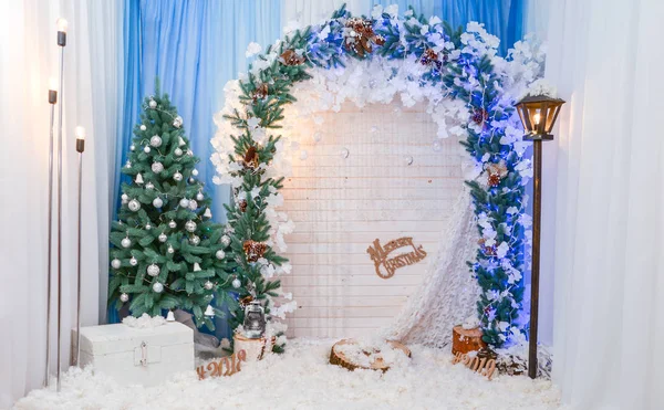 Різдво Photoscene Різдвом Христовим Ліцензійні Стокові Зображення